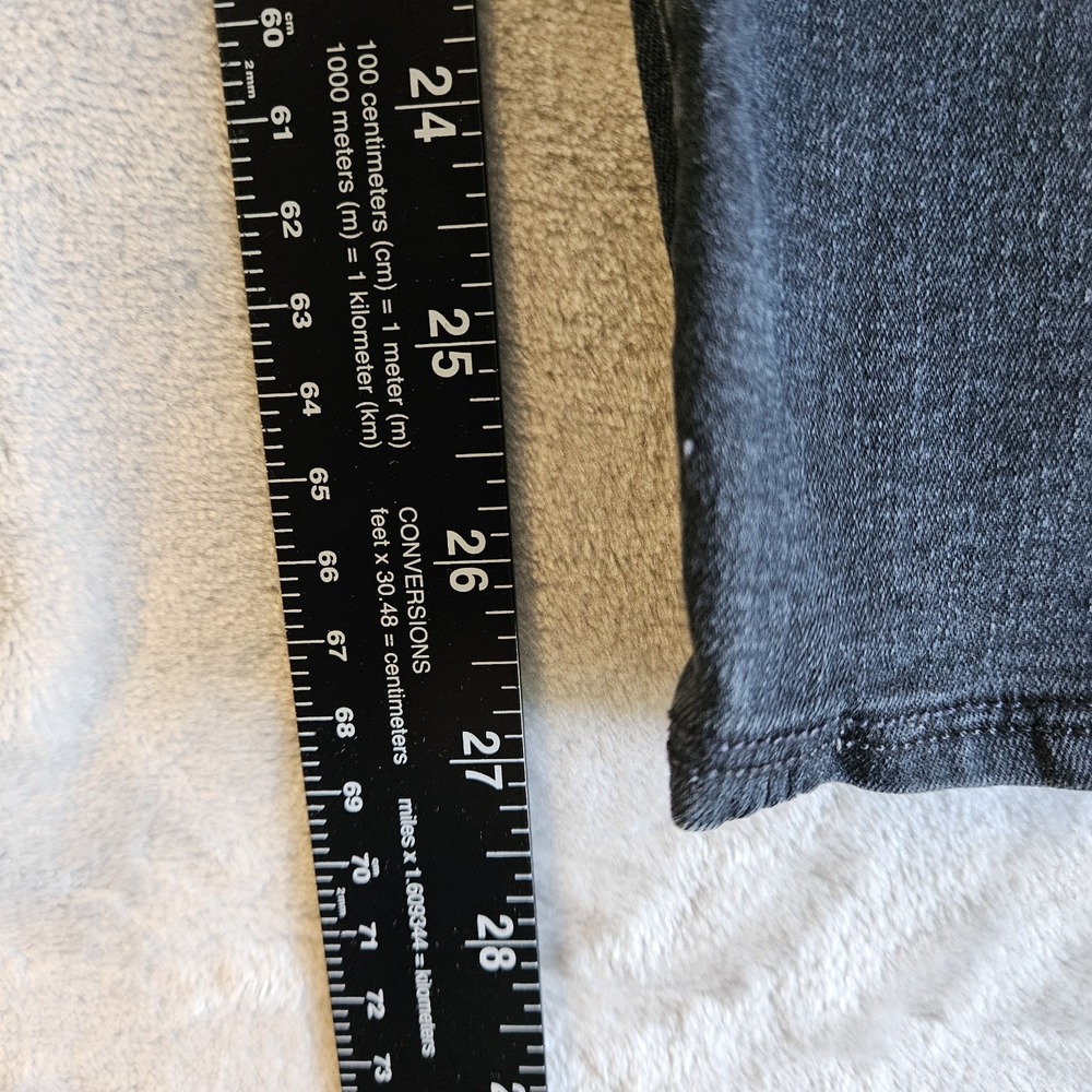 Rock & Republic Denim RX Womens Fever Mid Rise Legging 6M Black Pull On Stretch - Picture 9 of 12